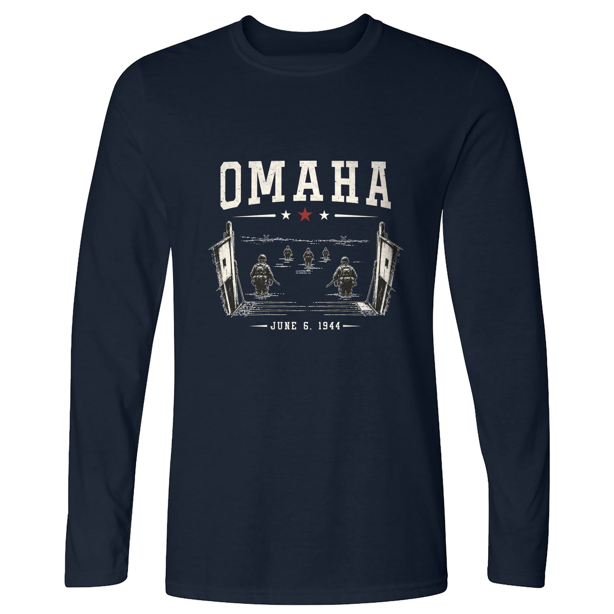 Exit Landing Craft Long Sleeve T-Shirt