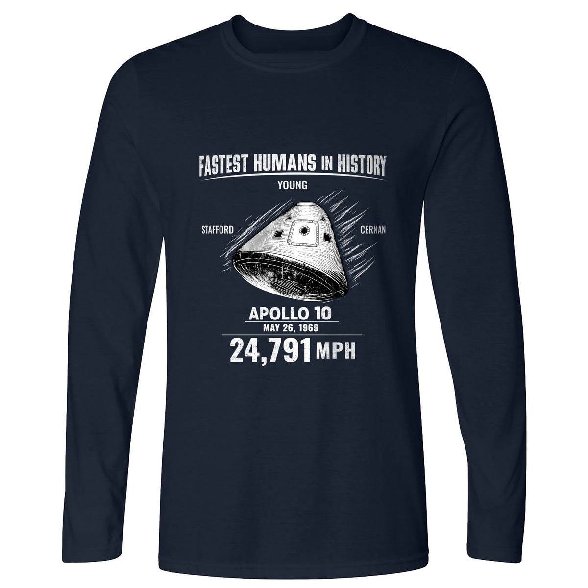 Fastest Humans Long Sleeve T-Shirt