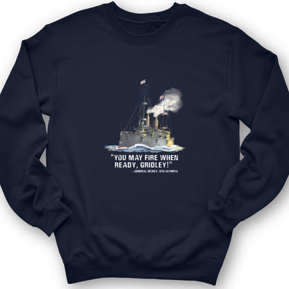 Fire When Ready Crewneck