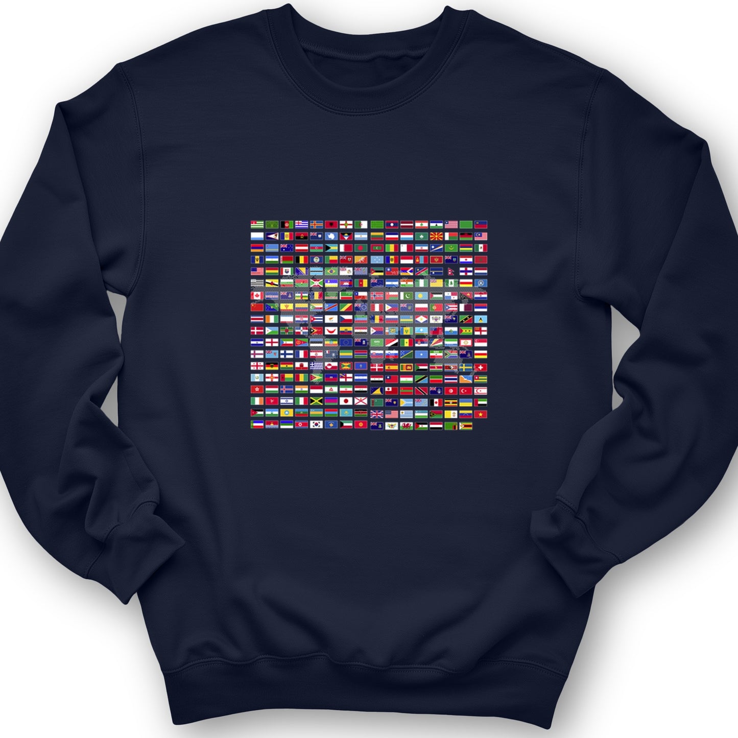 Flags of the World Crewneck