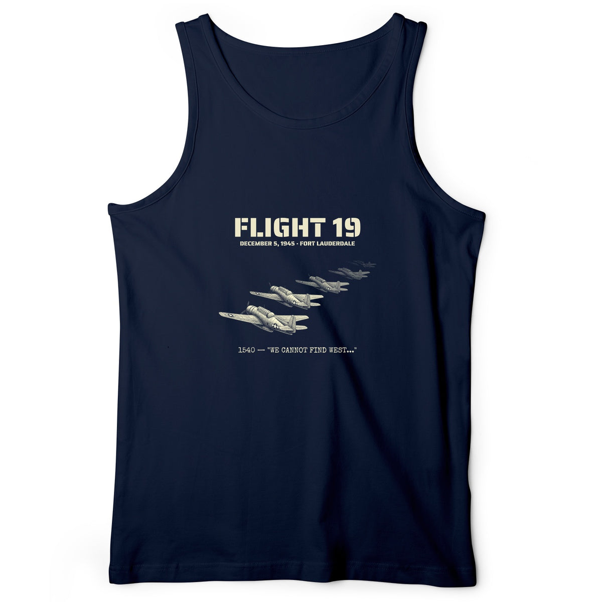 Flight 19 - Still Out There Tank Top