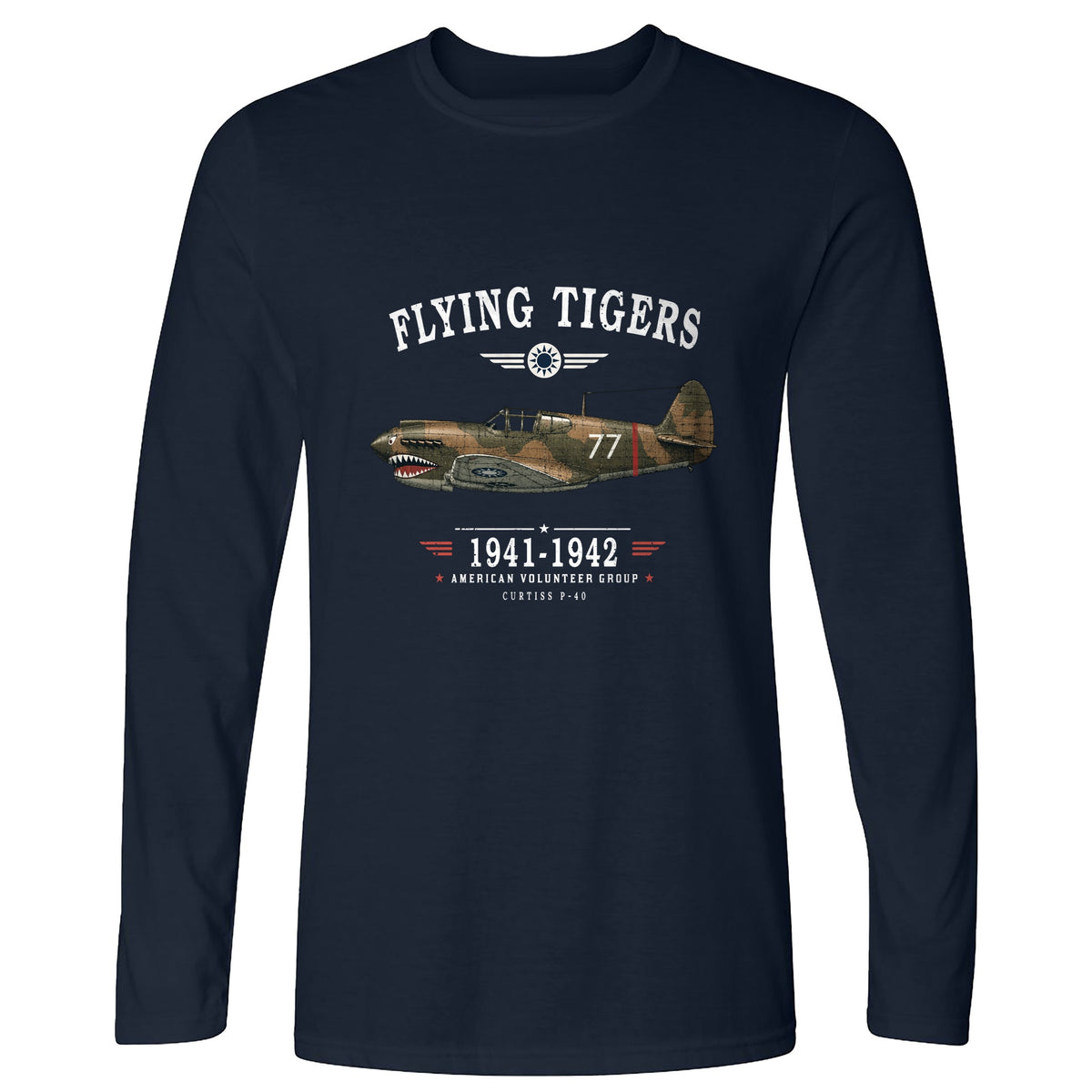Flying Tigers Long Sleeve T-Shirt