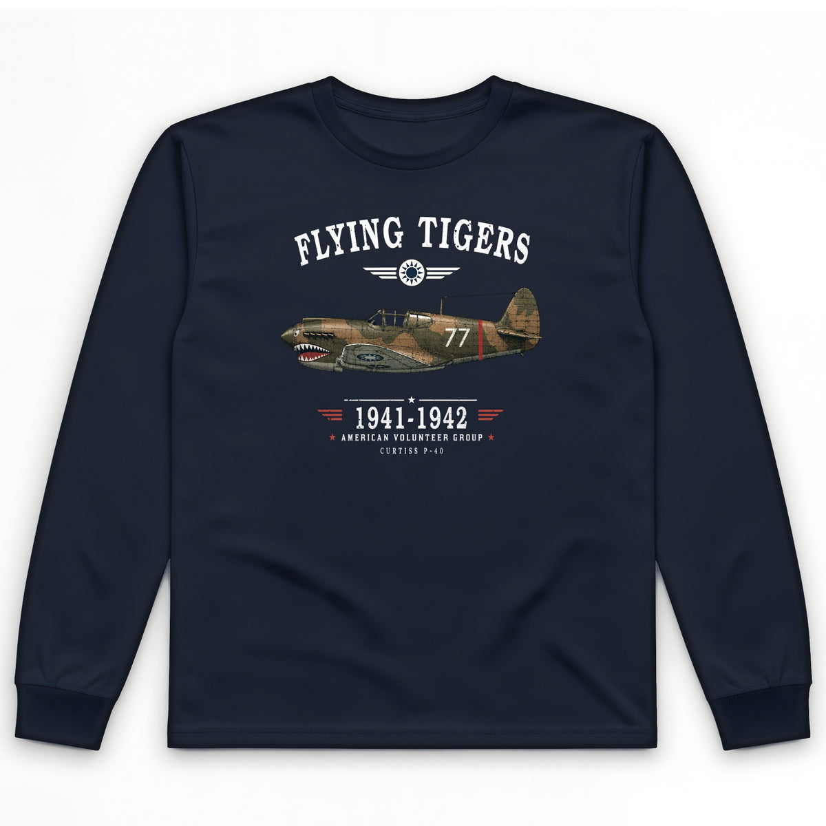 Flying Tigers Long Sleeve T-Shirt