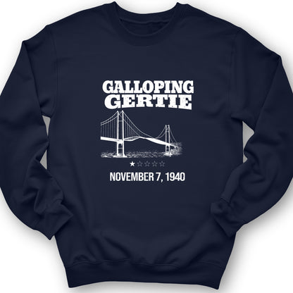 Galloping Gertie Crewneck