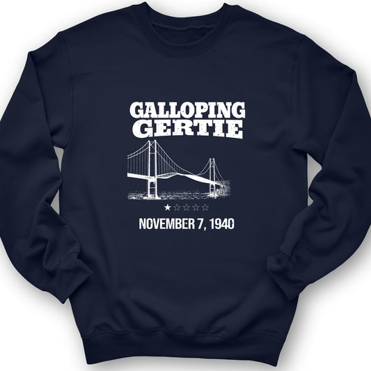 Galloping Gertie Crewneck