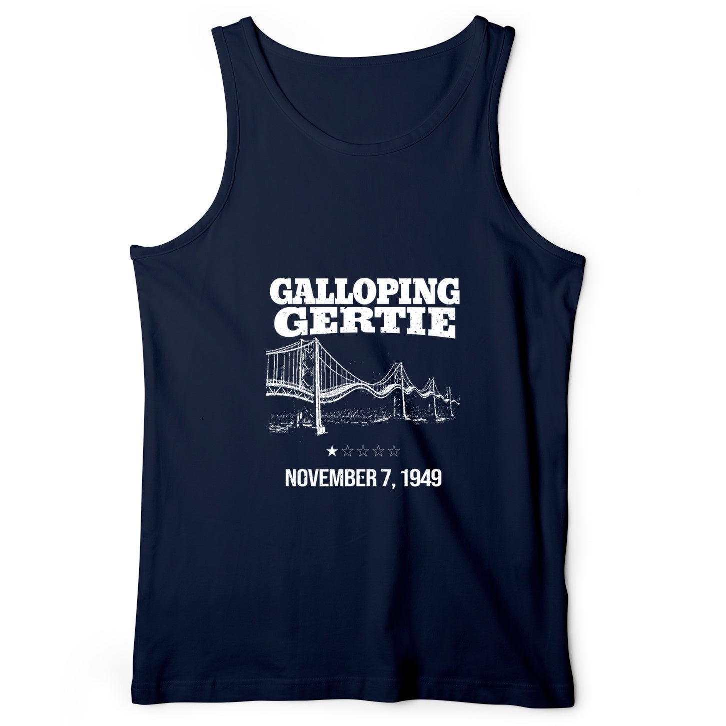 Galloping Gertie Tank Top