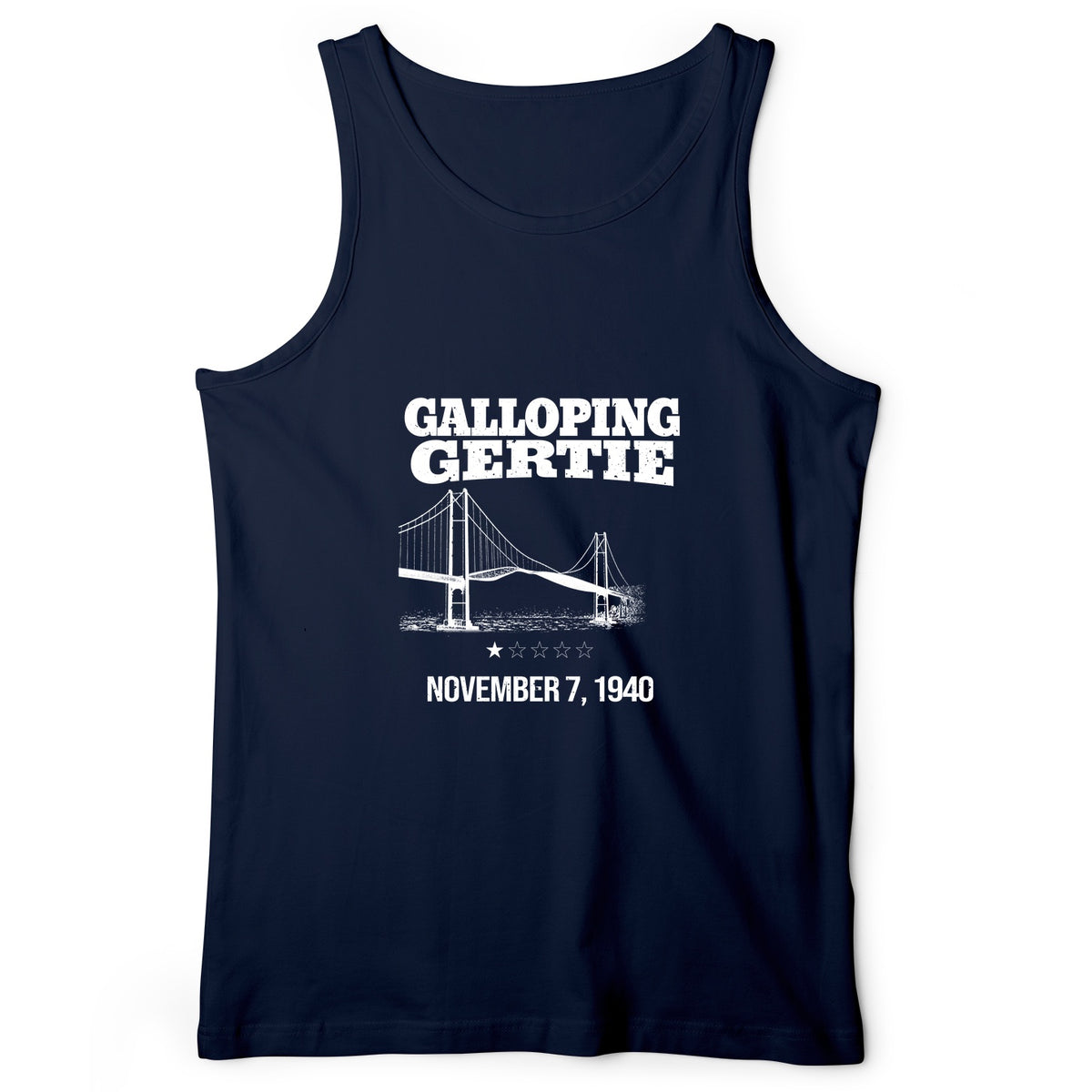 Galloping Gertie Tank Top