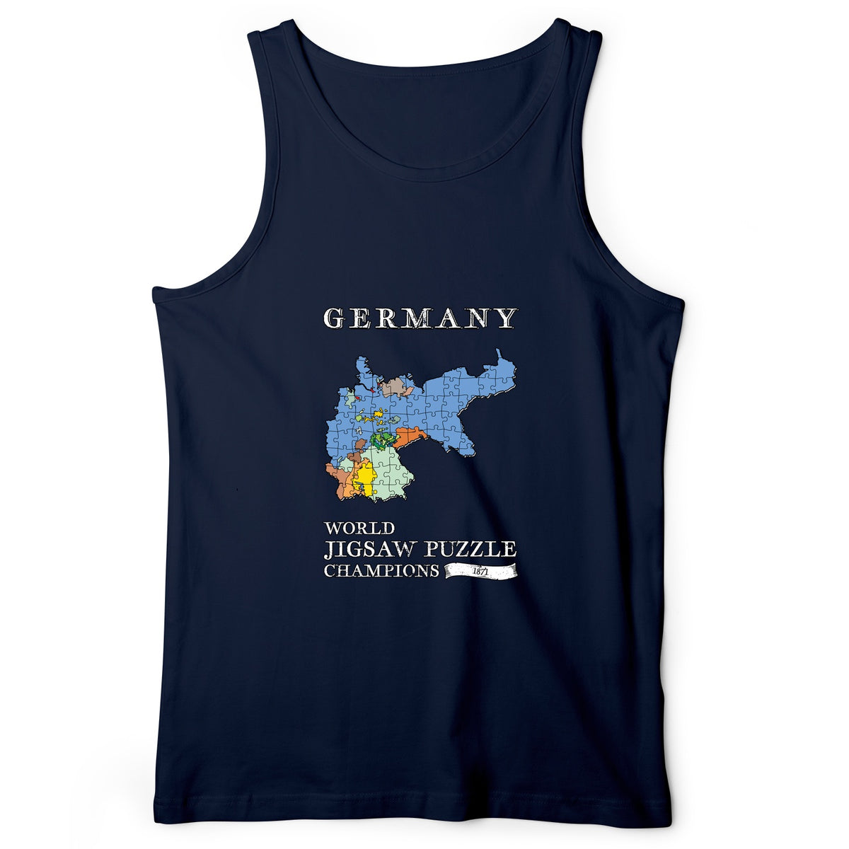Germany Jigsaw Champion Tank Top