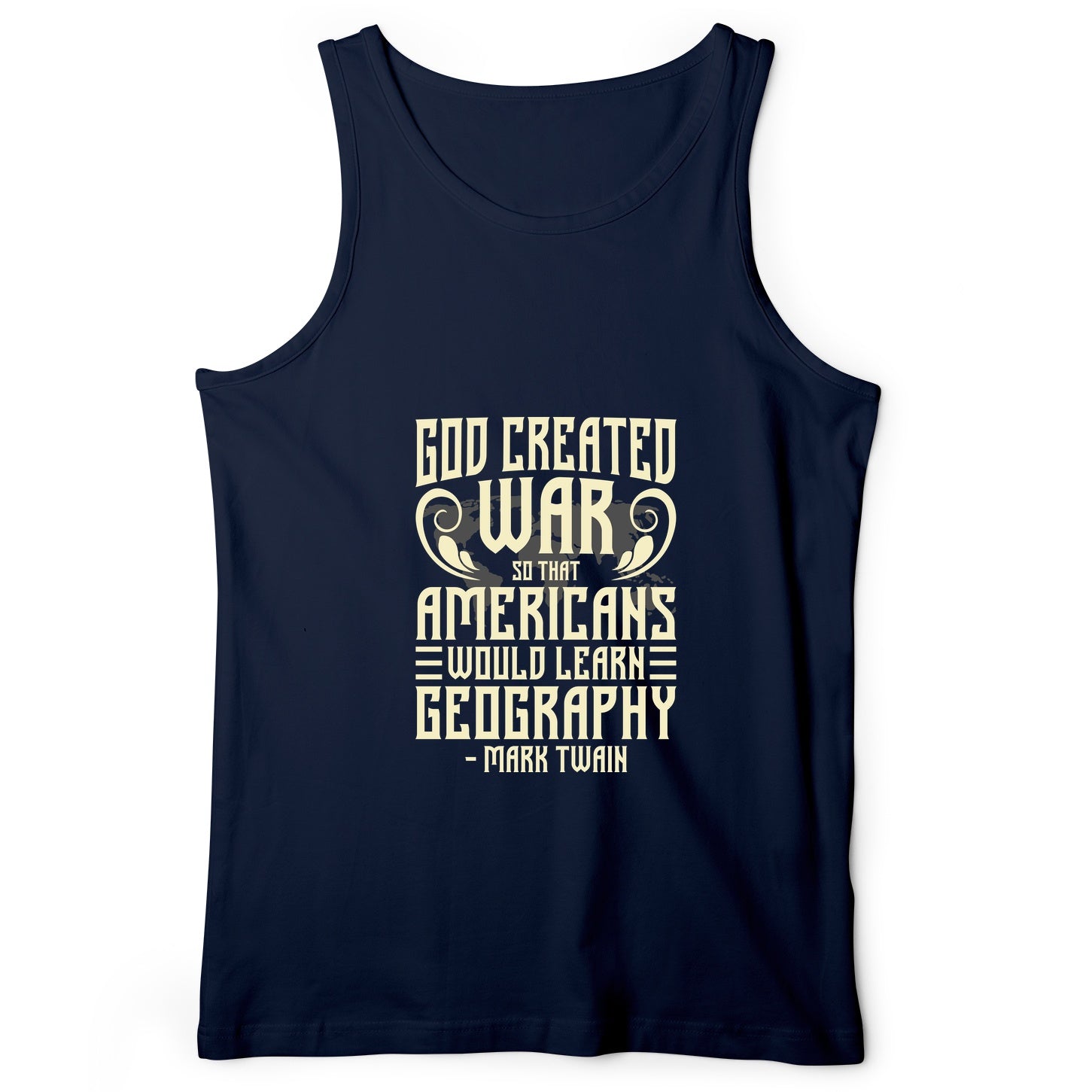 God Created War Tank Top