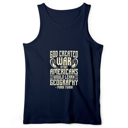 God Created War Tank Top