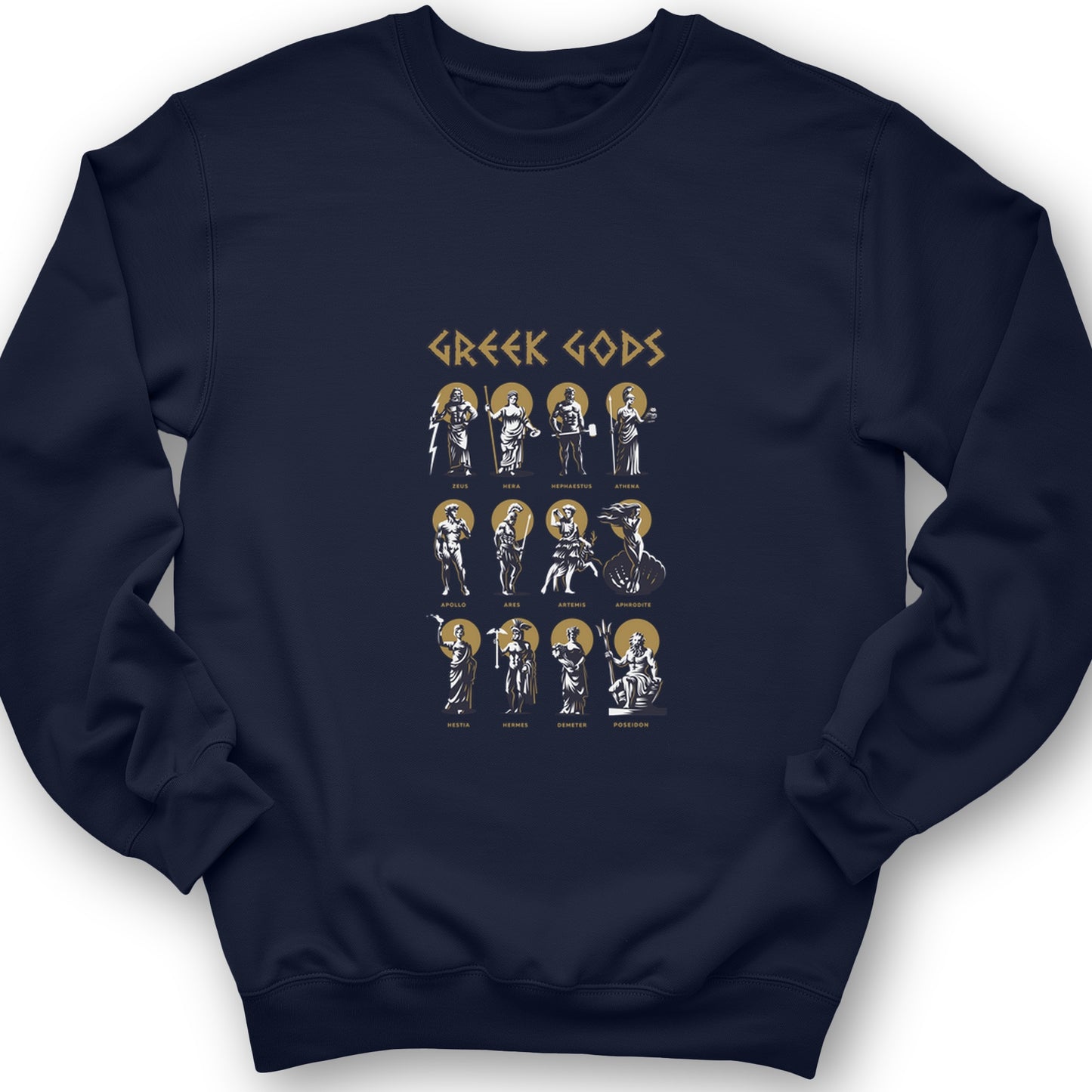 Greek Gods Crewneck
