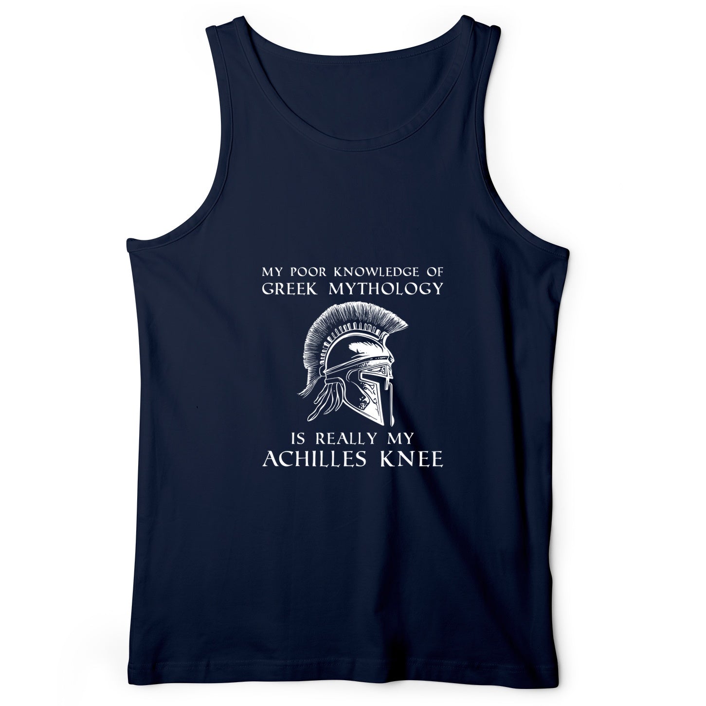 Greek Mythology Achilles Knee Tank