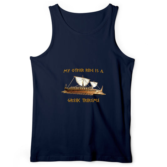 Greek Trireme Tank Top