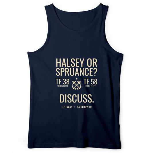 Halsey or Spruance Discuss Tank Top