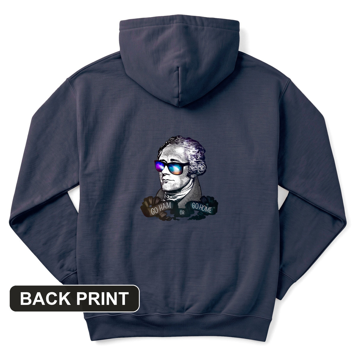 Hamilton Back Print Hoodie