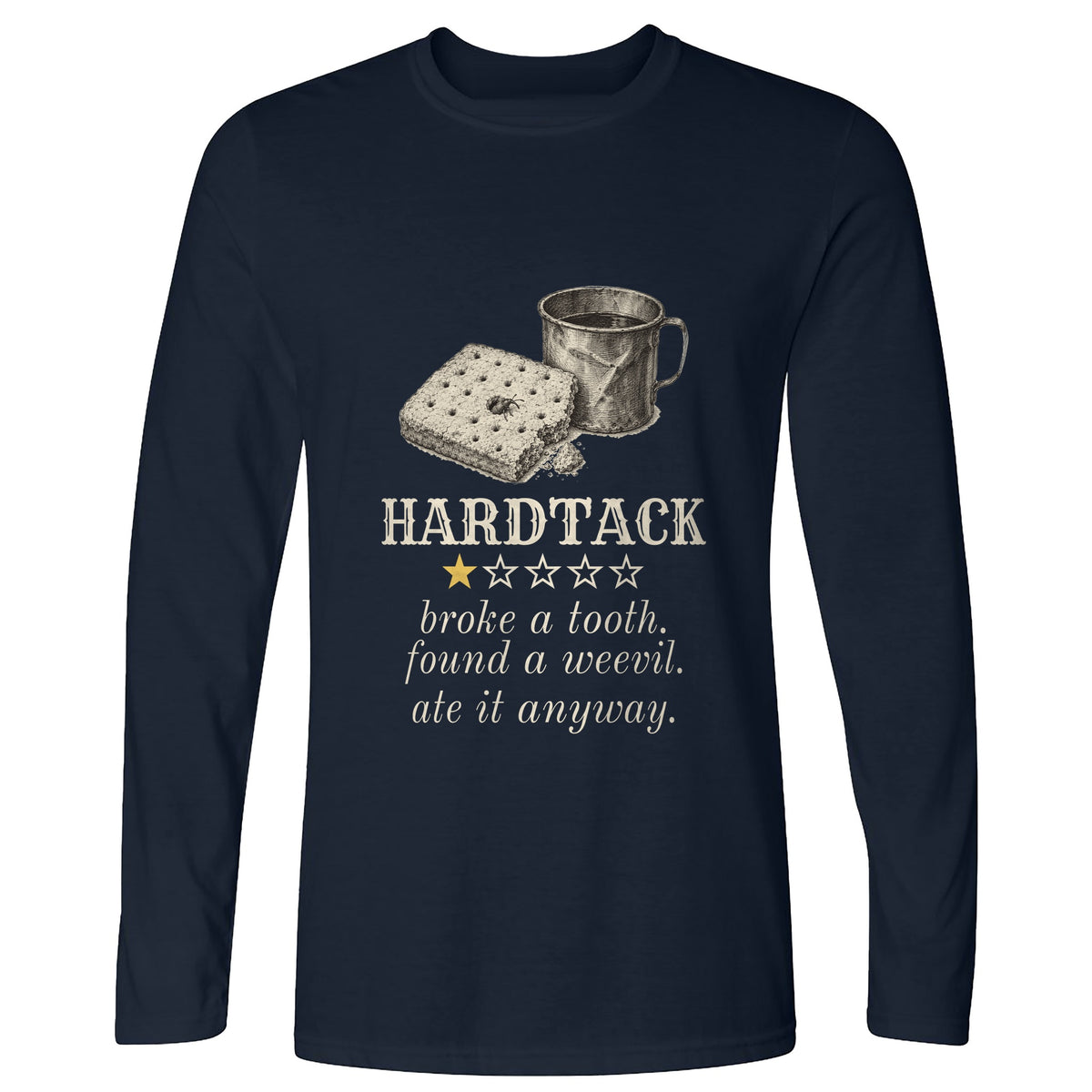 Hardtack One Star Review Long Sleeve T-Shirt