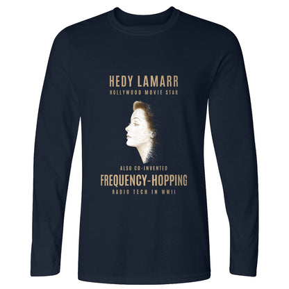 Hedy Lamarr Long Sleeve T-Shirt