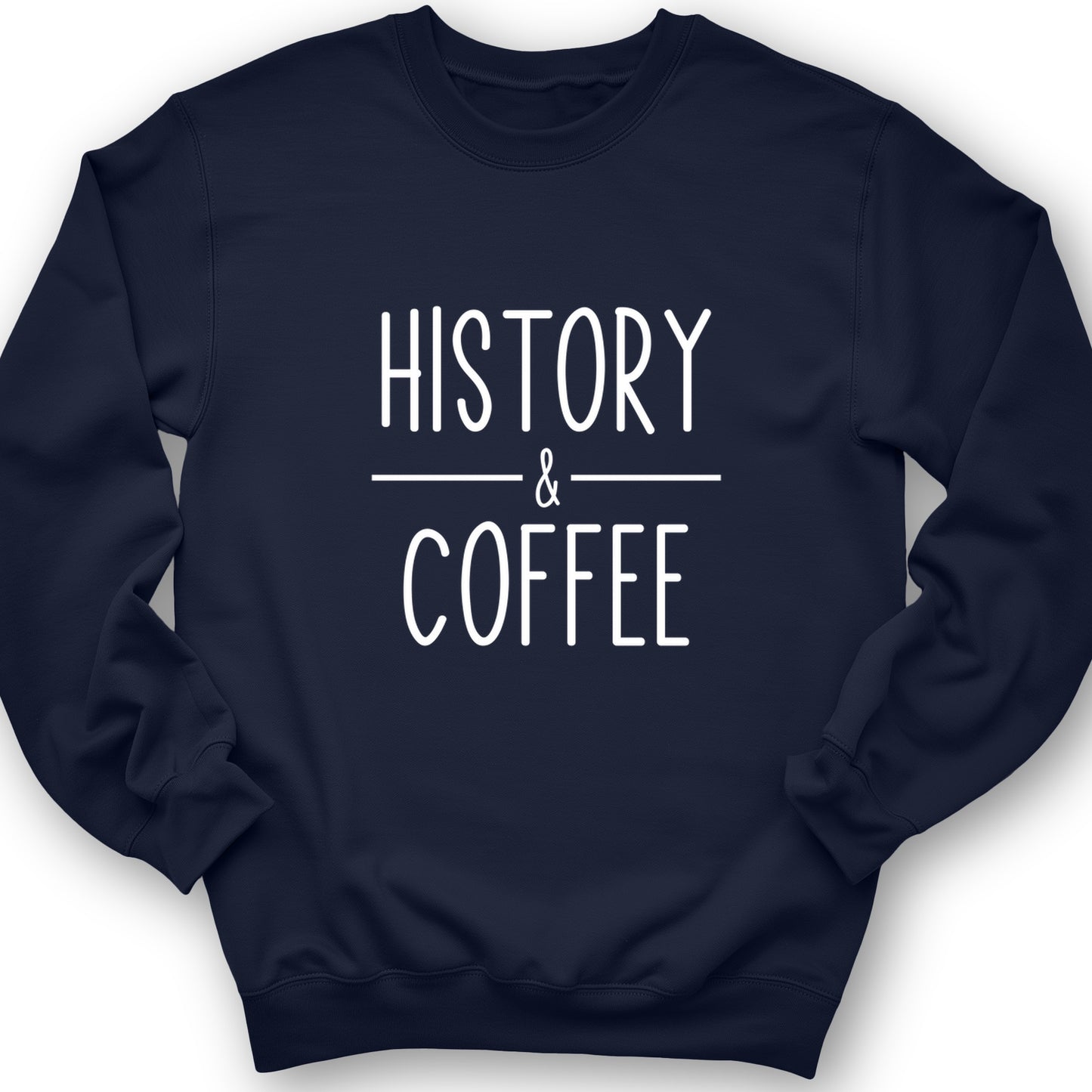 History & Coffee Crewneck