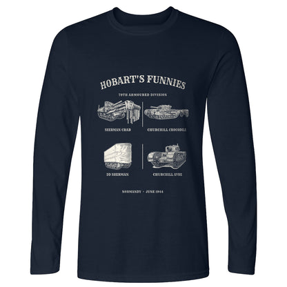 Hobart's Funnies Long Sleeve T-Shirt