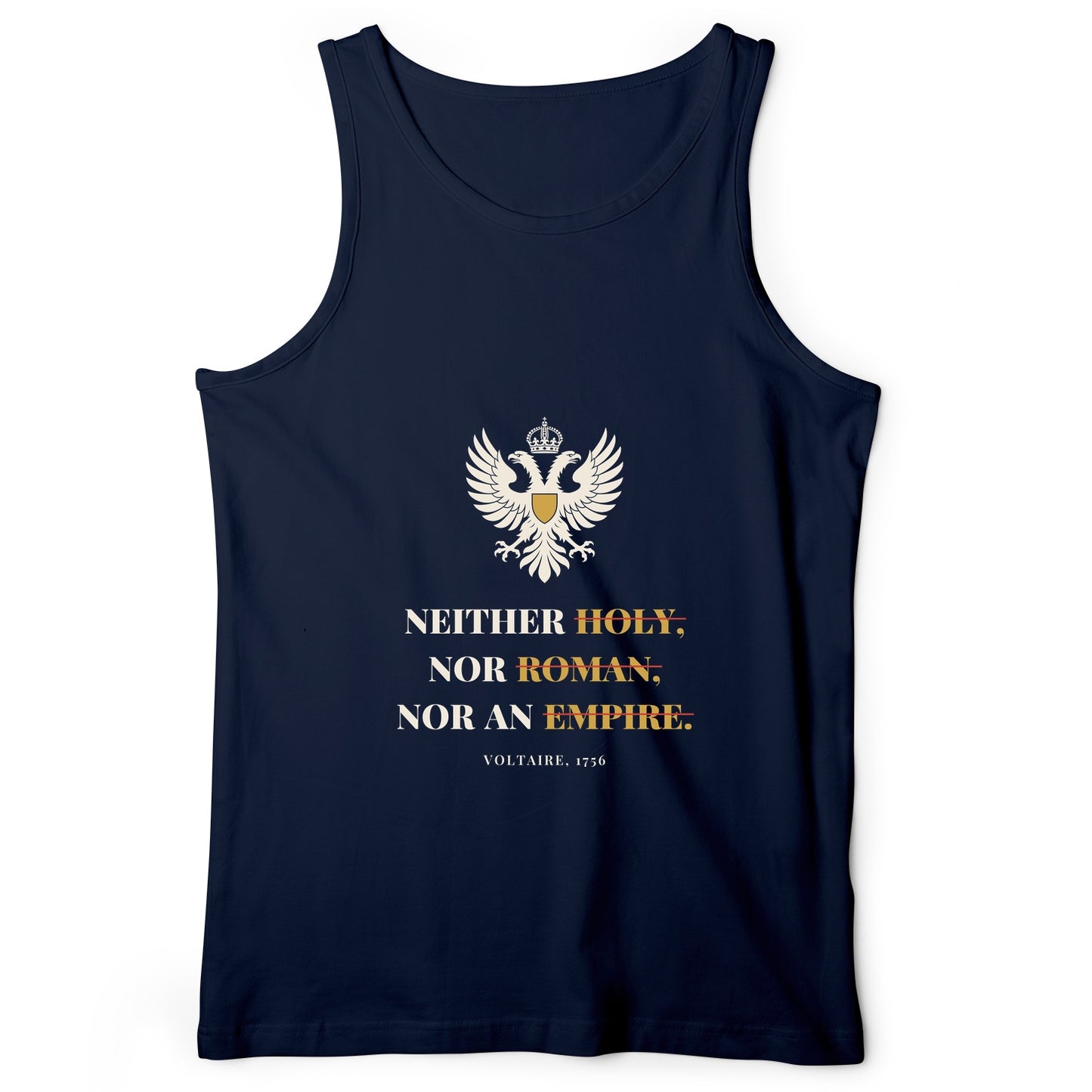 Holy Roman Empire Voltaire Tank Top