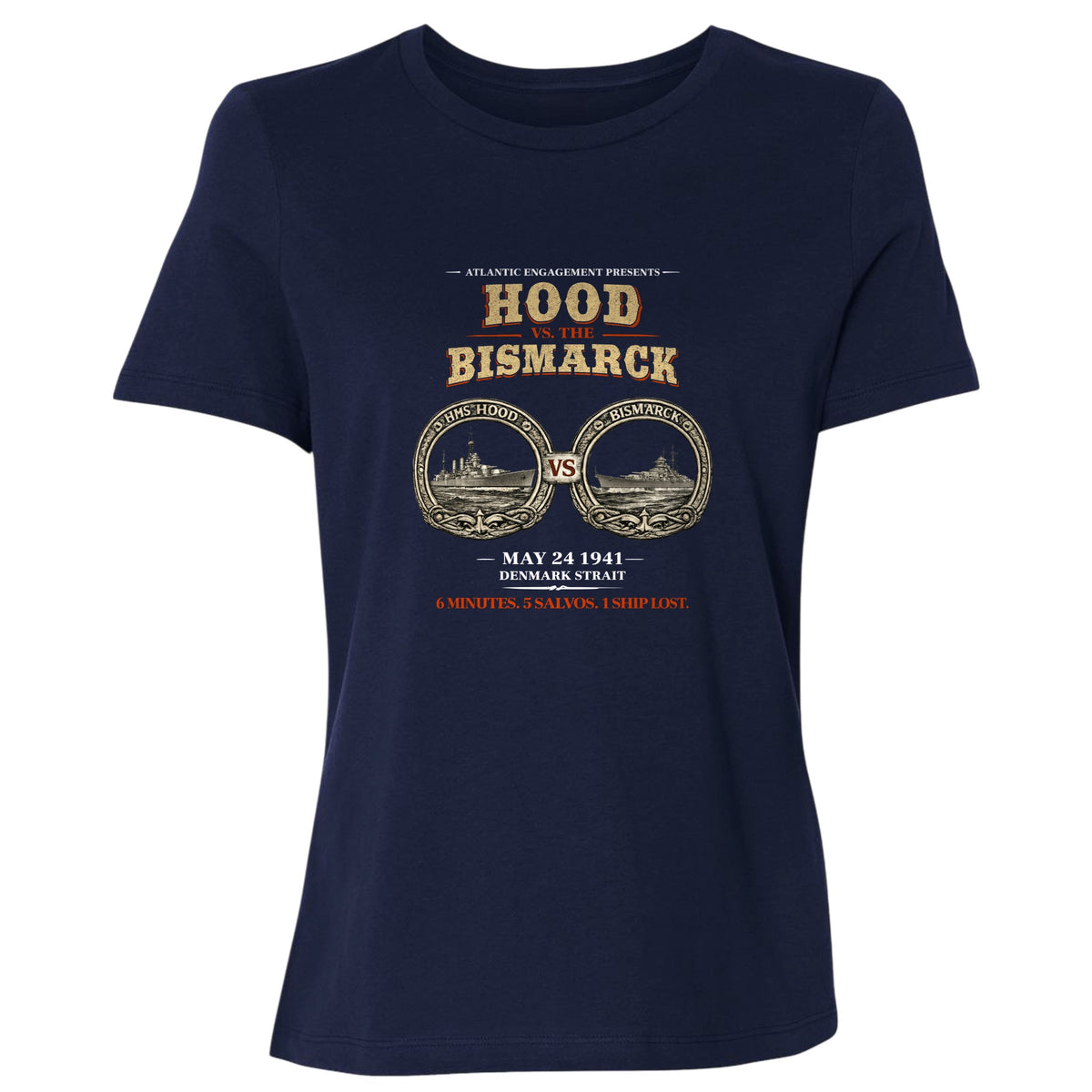 Hood vs Bismarck Women's T-Shirt