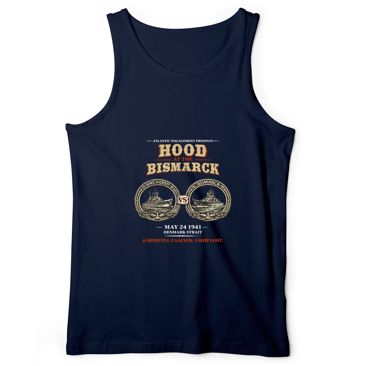 Hood vs Bismark Tank Top