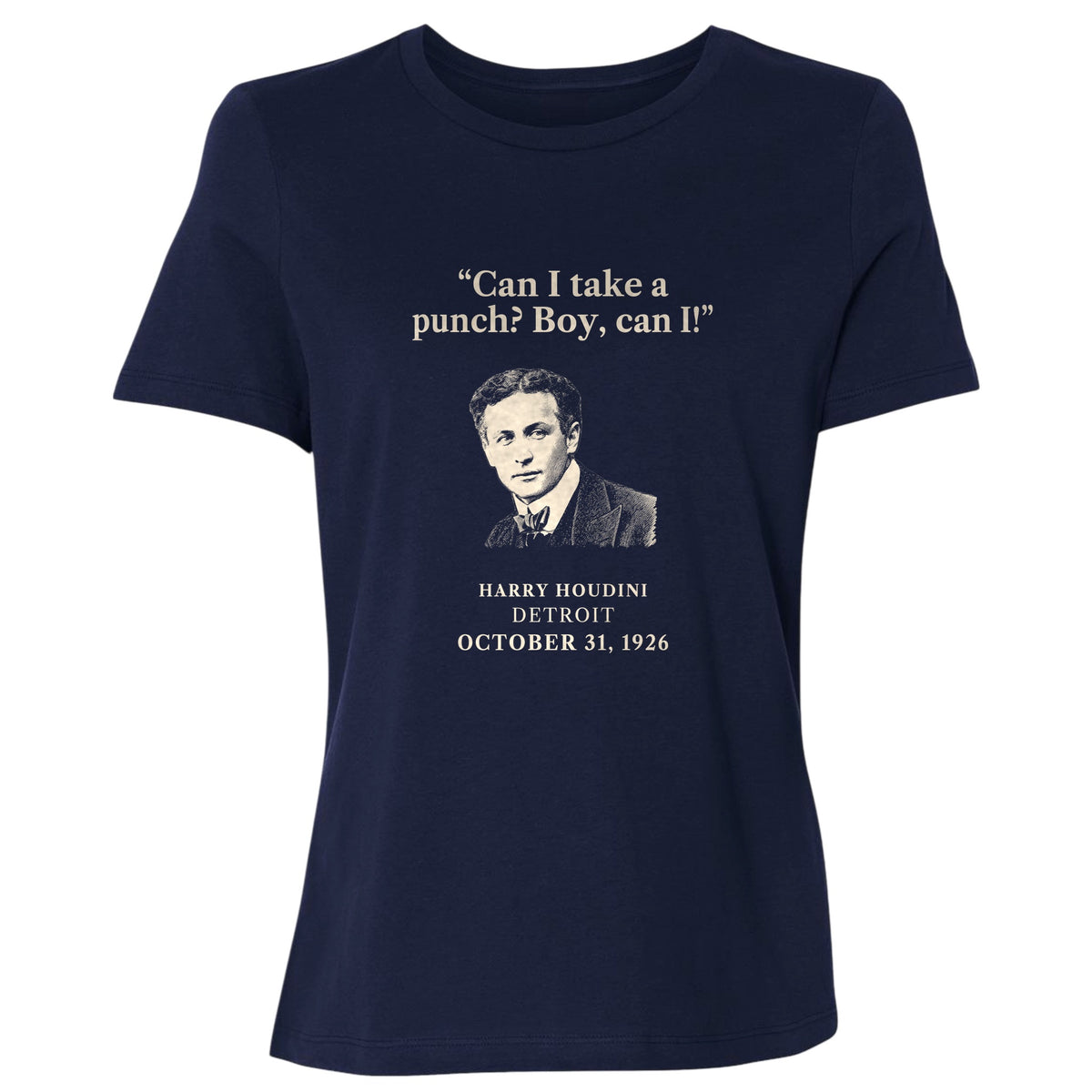 Houdini Can I Take A Punch Women's T-Shirt