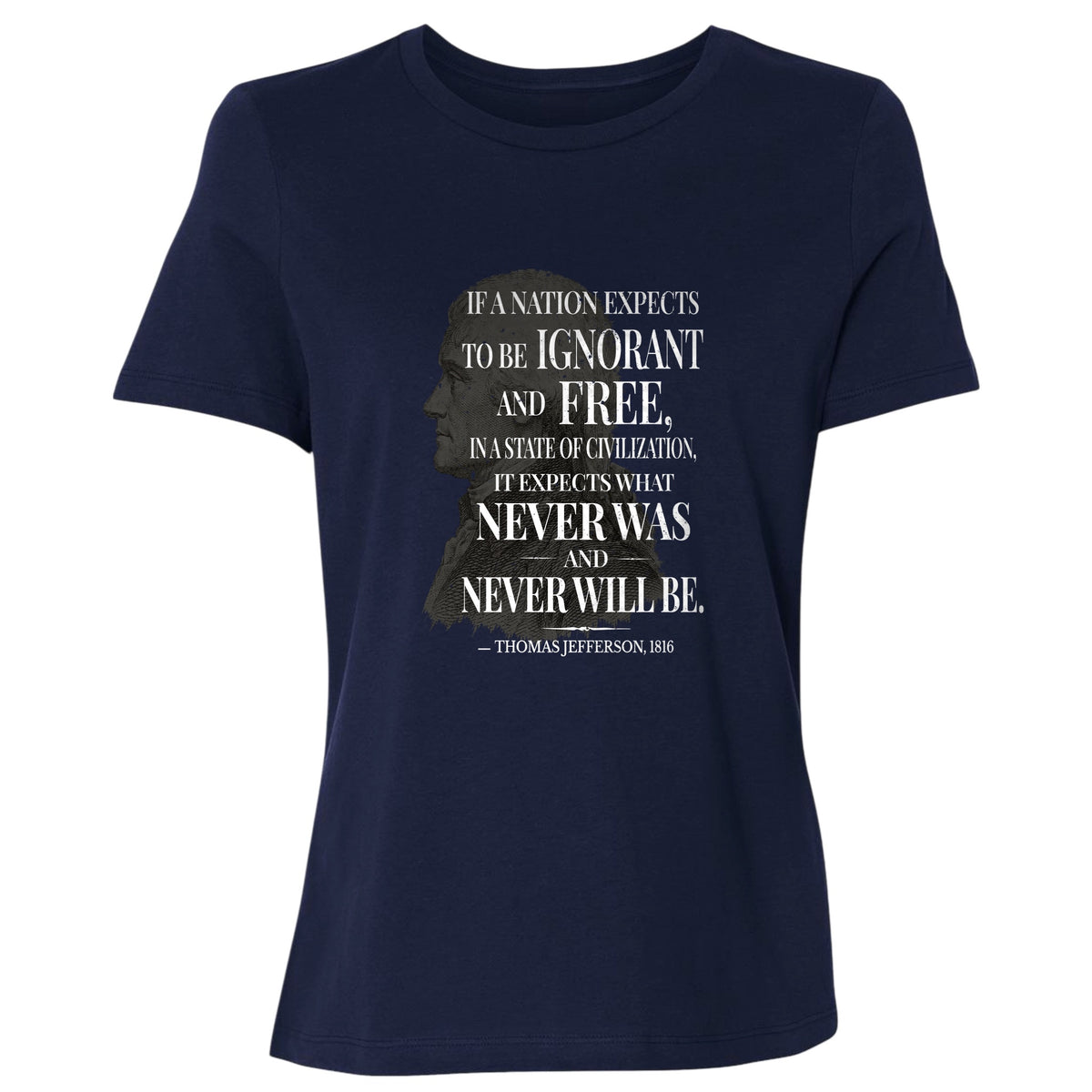 Ignorant and Free Women's T-Shirt