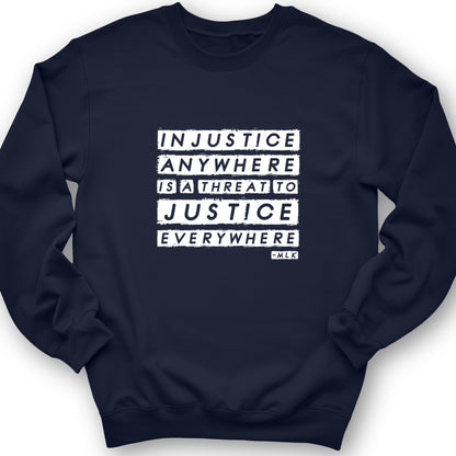 Injustice Anywhere Crewneck
