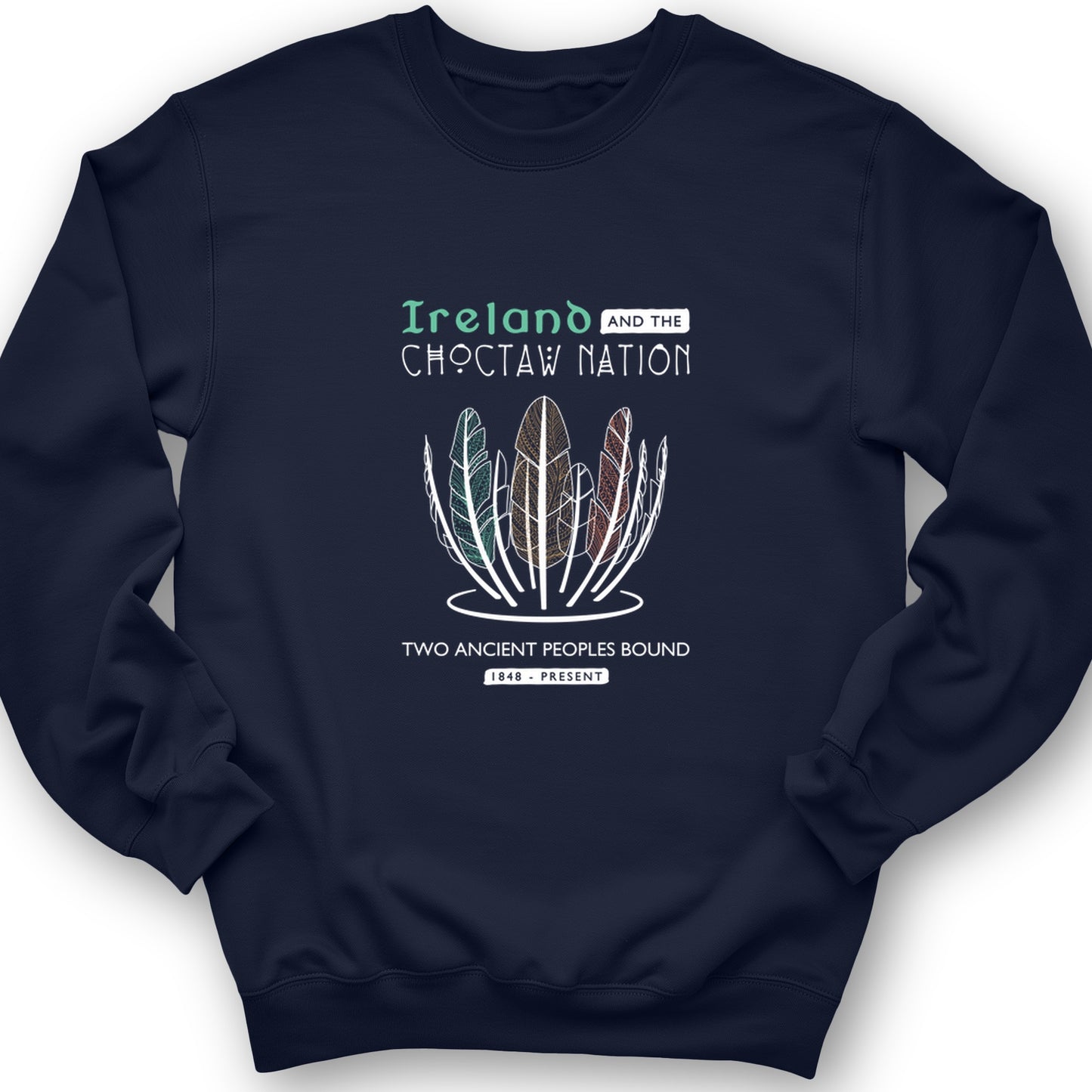 Irish-Choctaw Friendship Crewneck