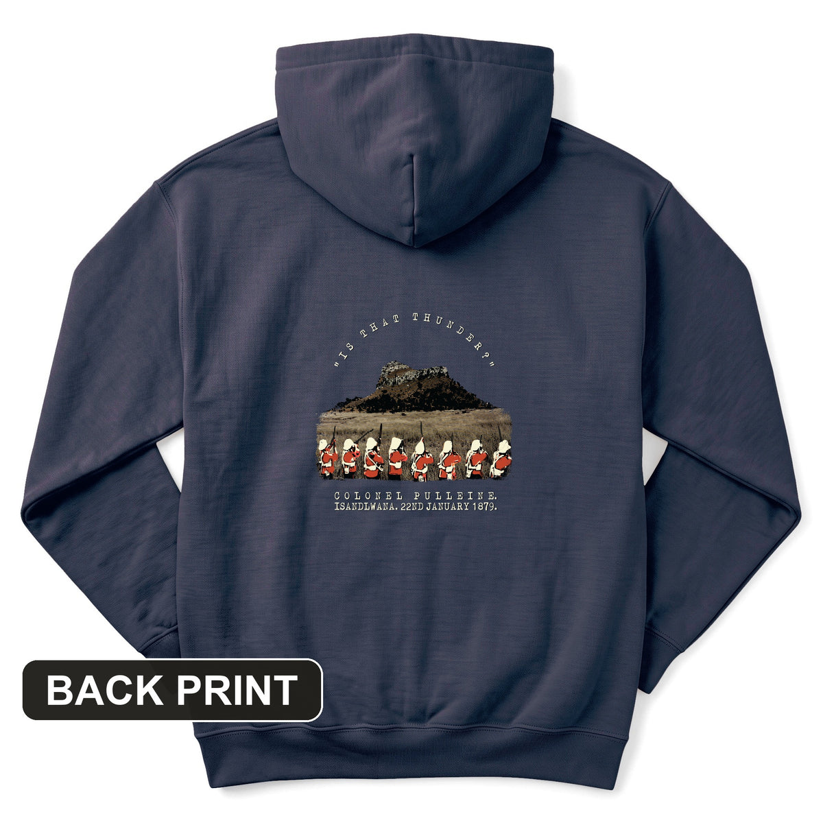 Isandlwana Back Print Hoodie