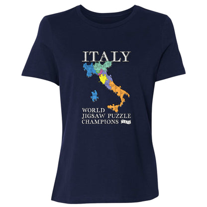 Italy Jigsaw Puzzle Women's T-Shirt