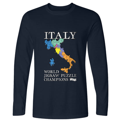 Italy Jigsaw Puzzle Long Sleeve T-Shirt