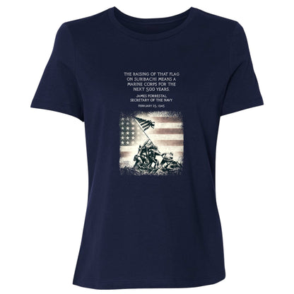Iwo Jima Flag Women's T-Shirt