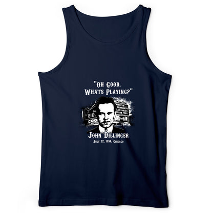 John Dillinger Let's Go To Movies Tank