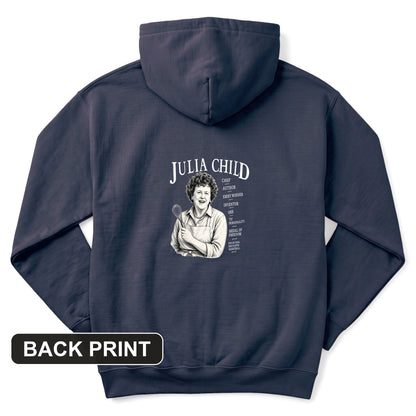 Julia Child Back Print Hoodie