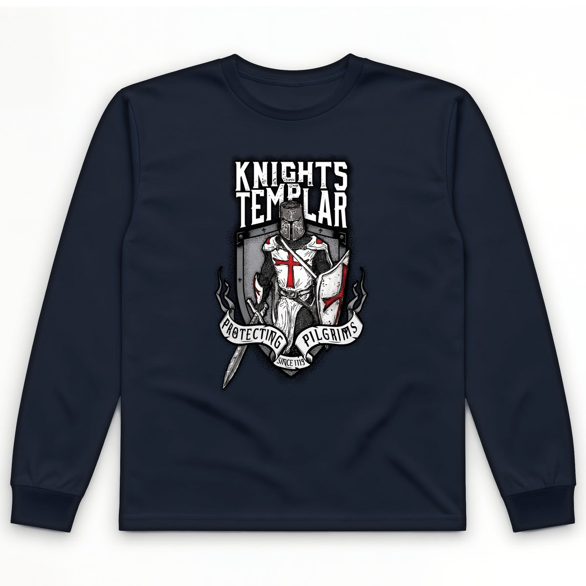 Knights Templar Long Sleeve T-Shirt