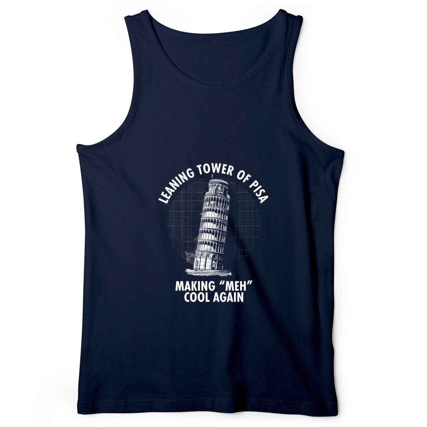 Leaning Tower of Pisa Tank Top