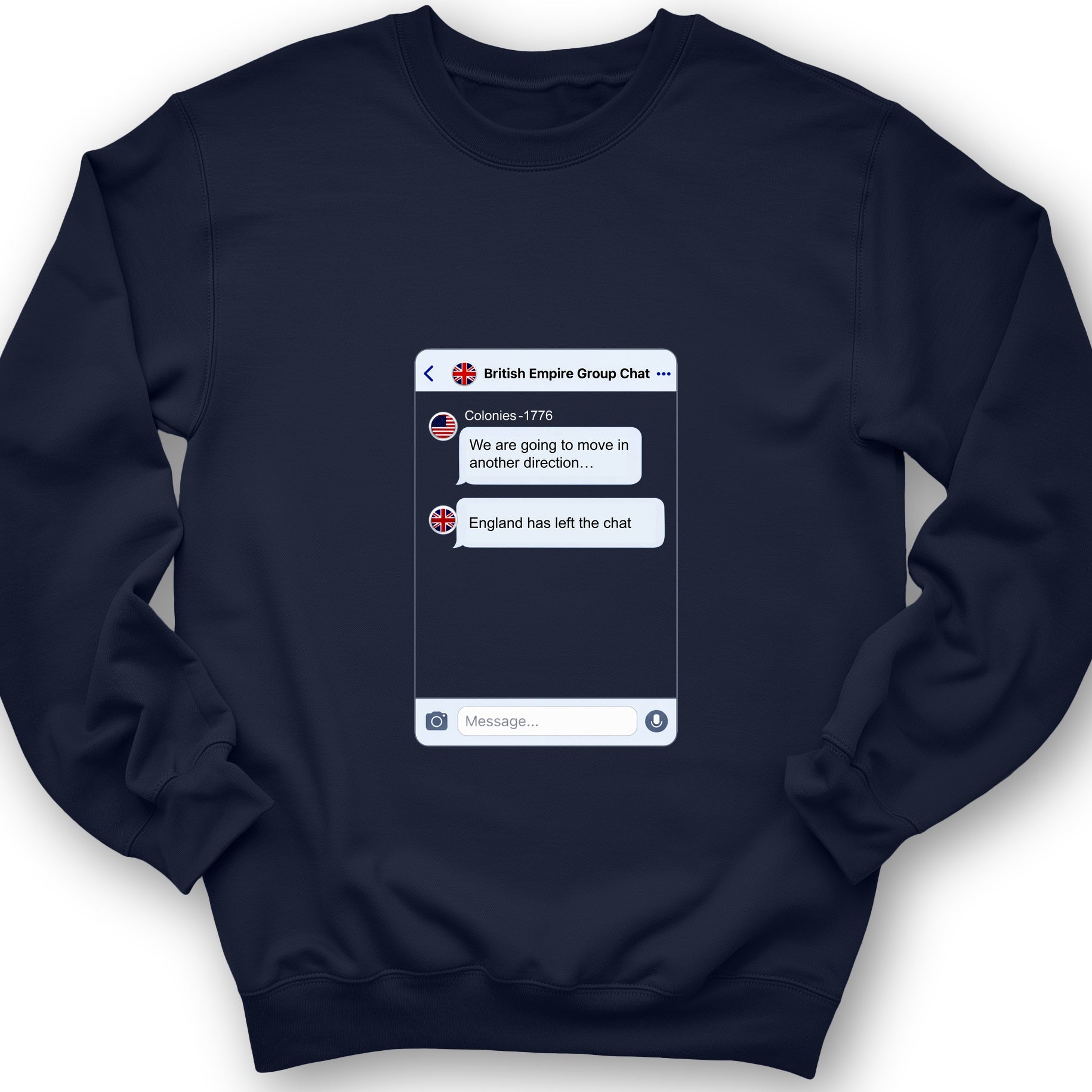 Left the Chat Sweatshirt