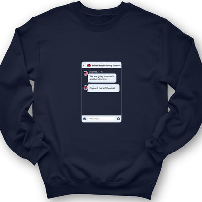Left the Chat Crewneck