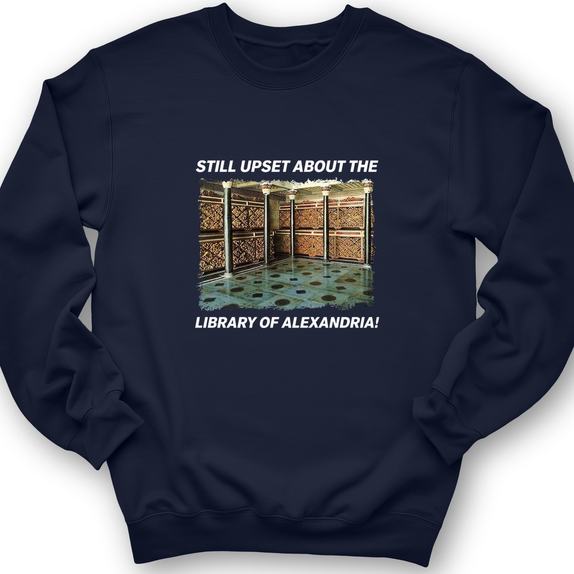 Library Of Alexandria Crewneck