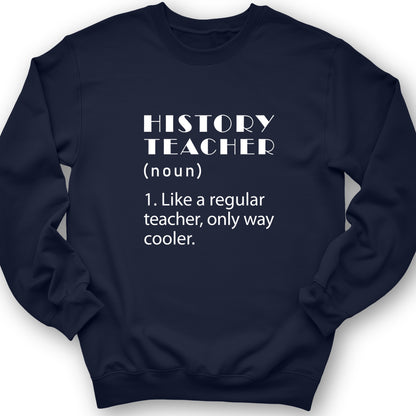Like A Regular Teacher Crewneck