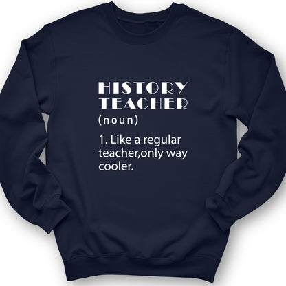 Like A Regular Teacher Crewneck