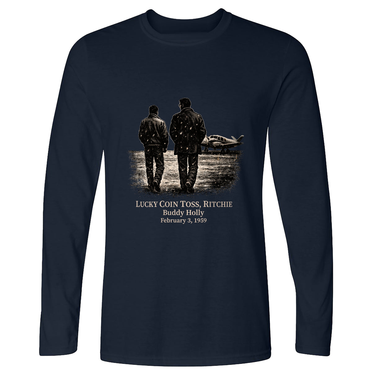 Lucky Coin Toss Long Sleeve T-Shirt