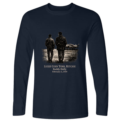 Lucky Coin Toss Long Sleeve T-Shirt