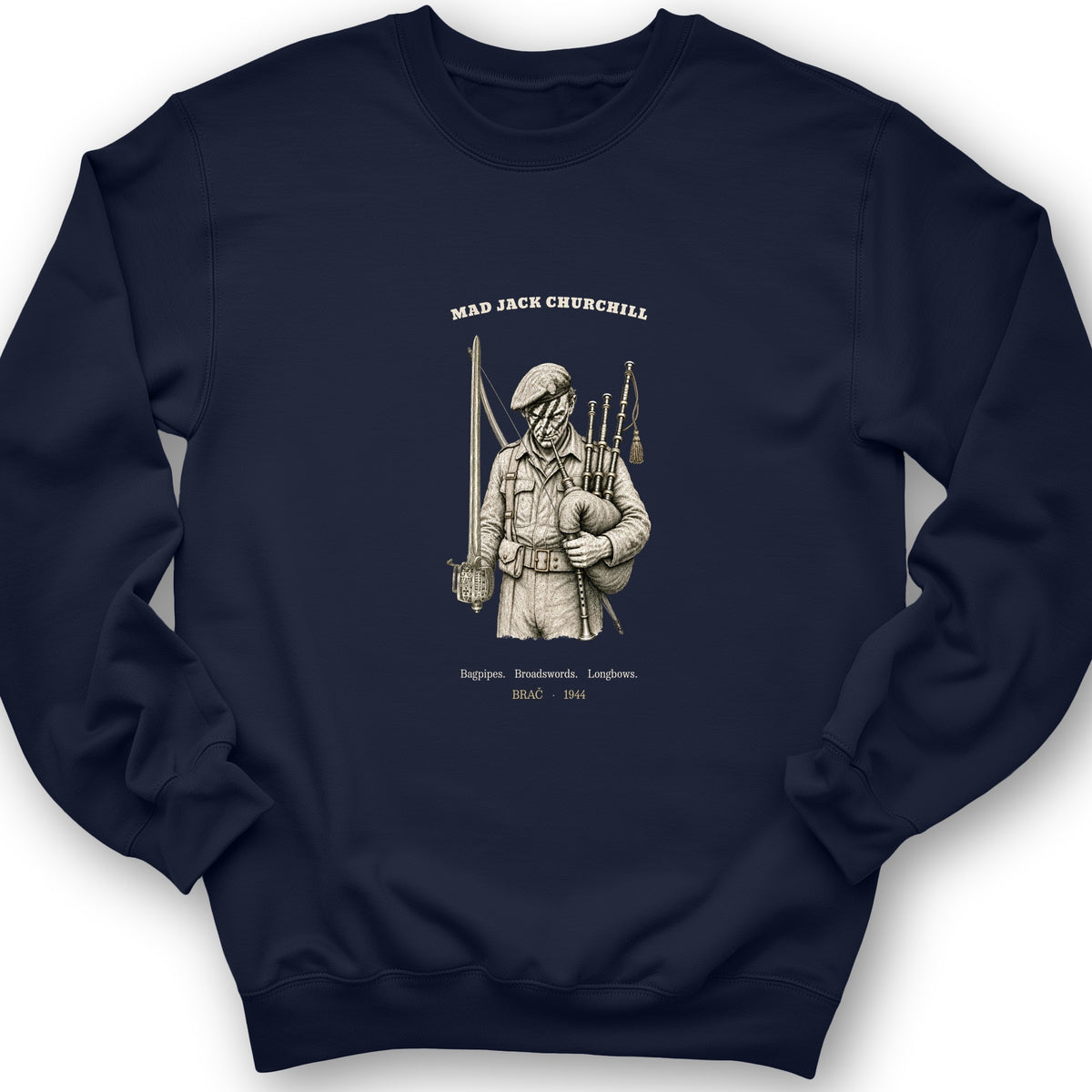 Mad Jack Churchill Crewneck