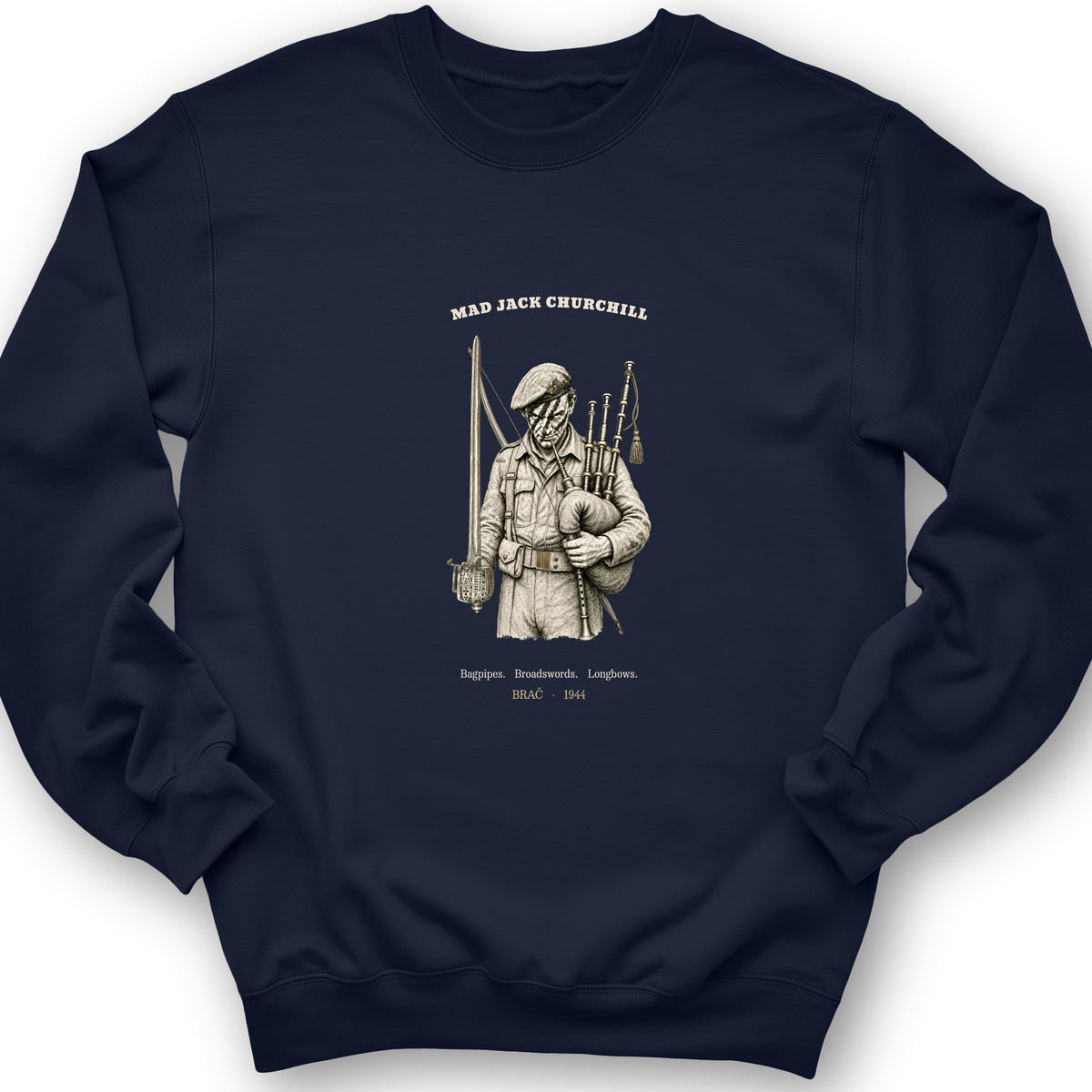 Mad Jack Churchill Crewneck