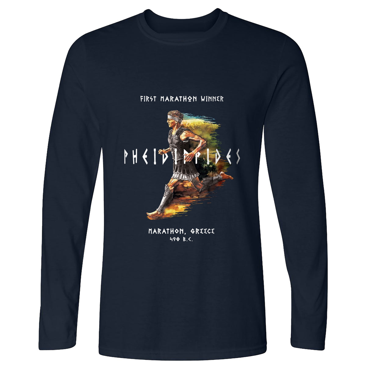 Marathon Run Long Sleeve T-Shirt