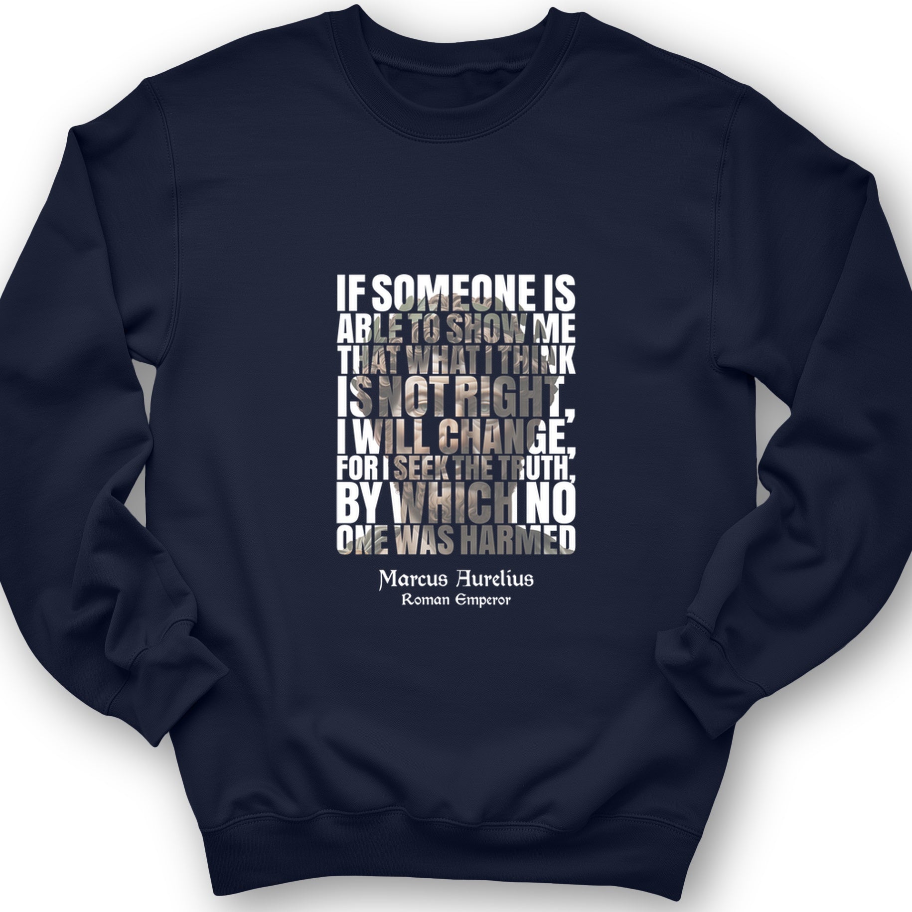 Marcus Aurelius Quote Crewneck