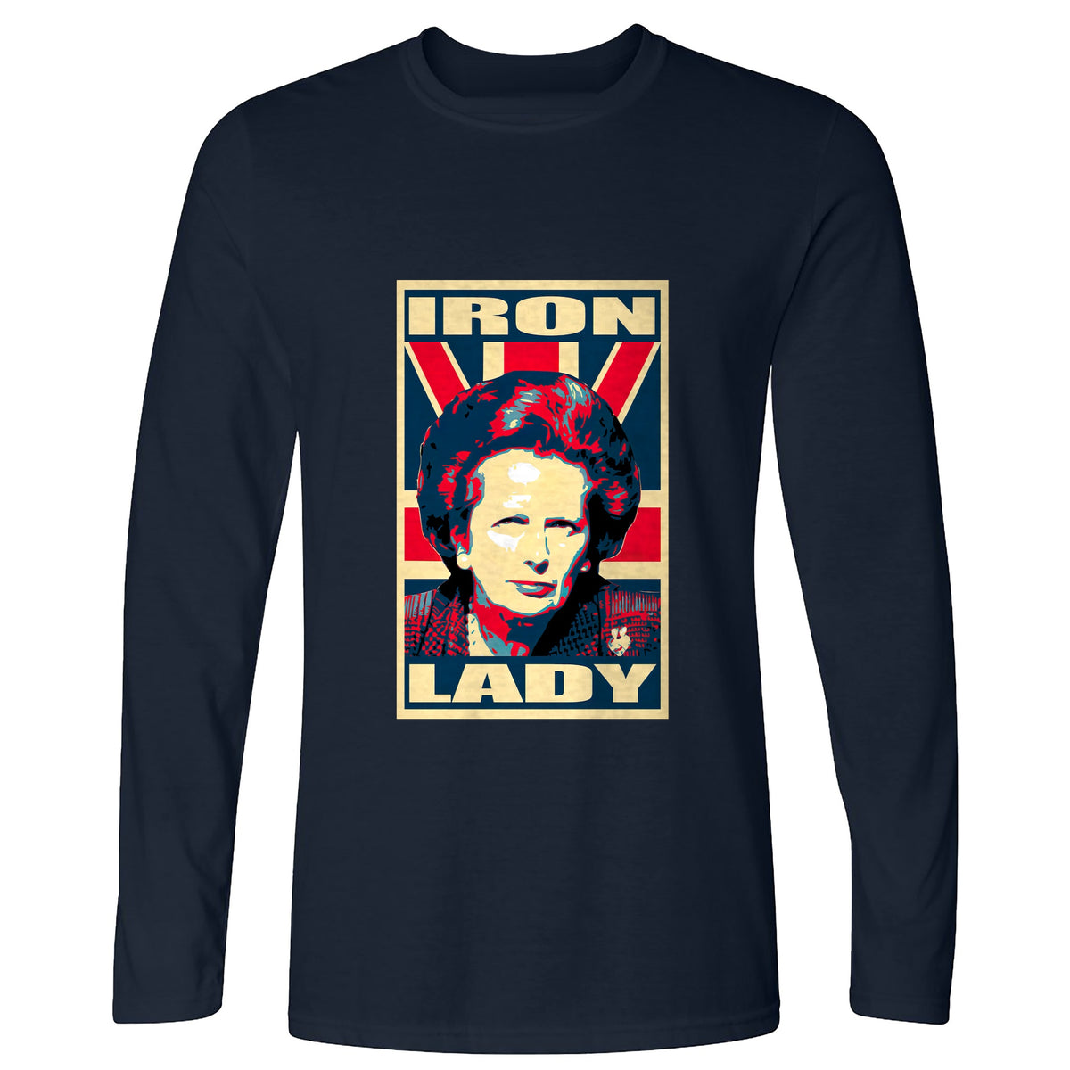 Margaret Thatcher Long Sleeve T-Shirt